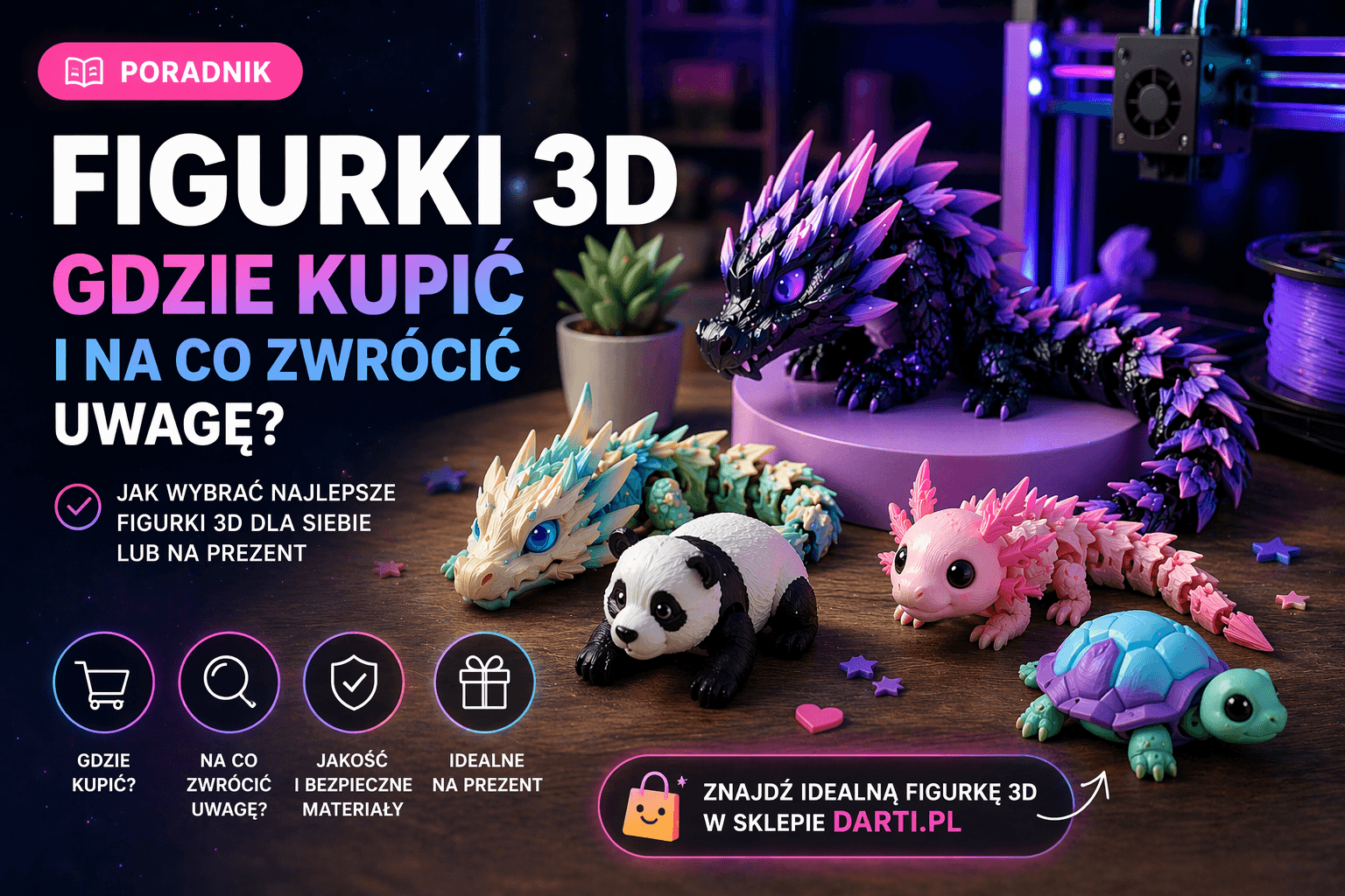👉 Figurki 3D – gdzie kupić i na co zwrócić uwagę?