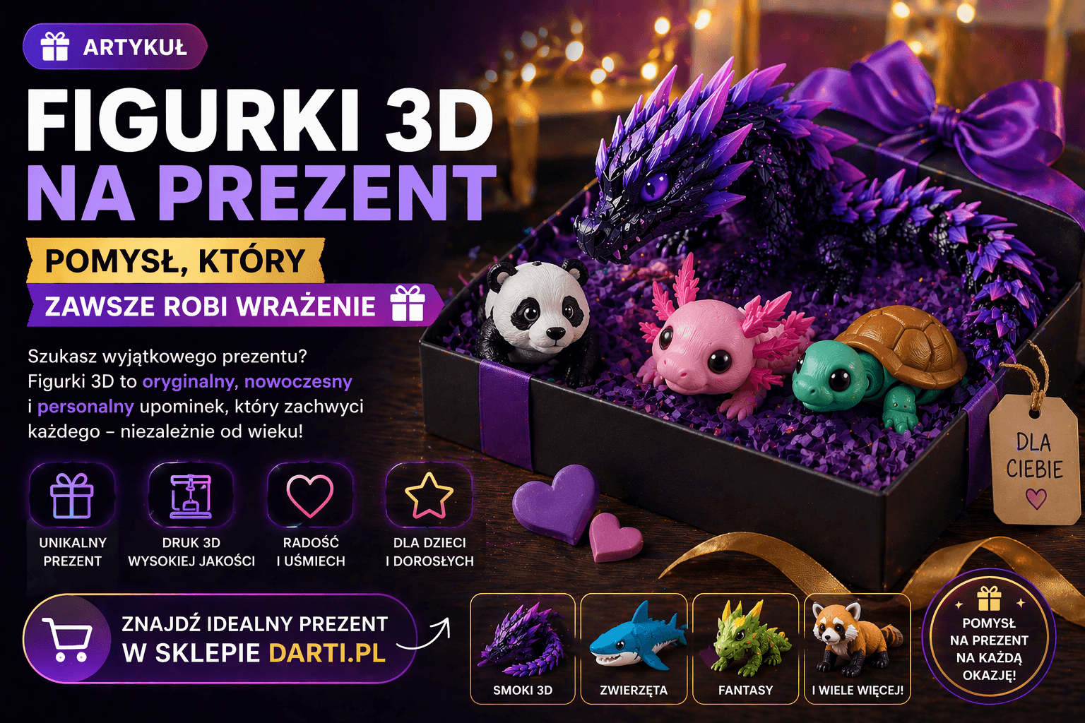 👉 Figurki 3D na prezent – pomysł, który zawsze robi wrażenie