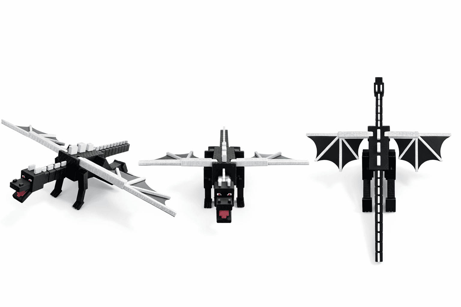 Gigant 37 CM Smok Elder z Podstawką i ruchomymi skrzydłami