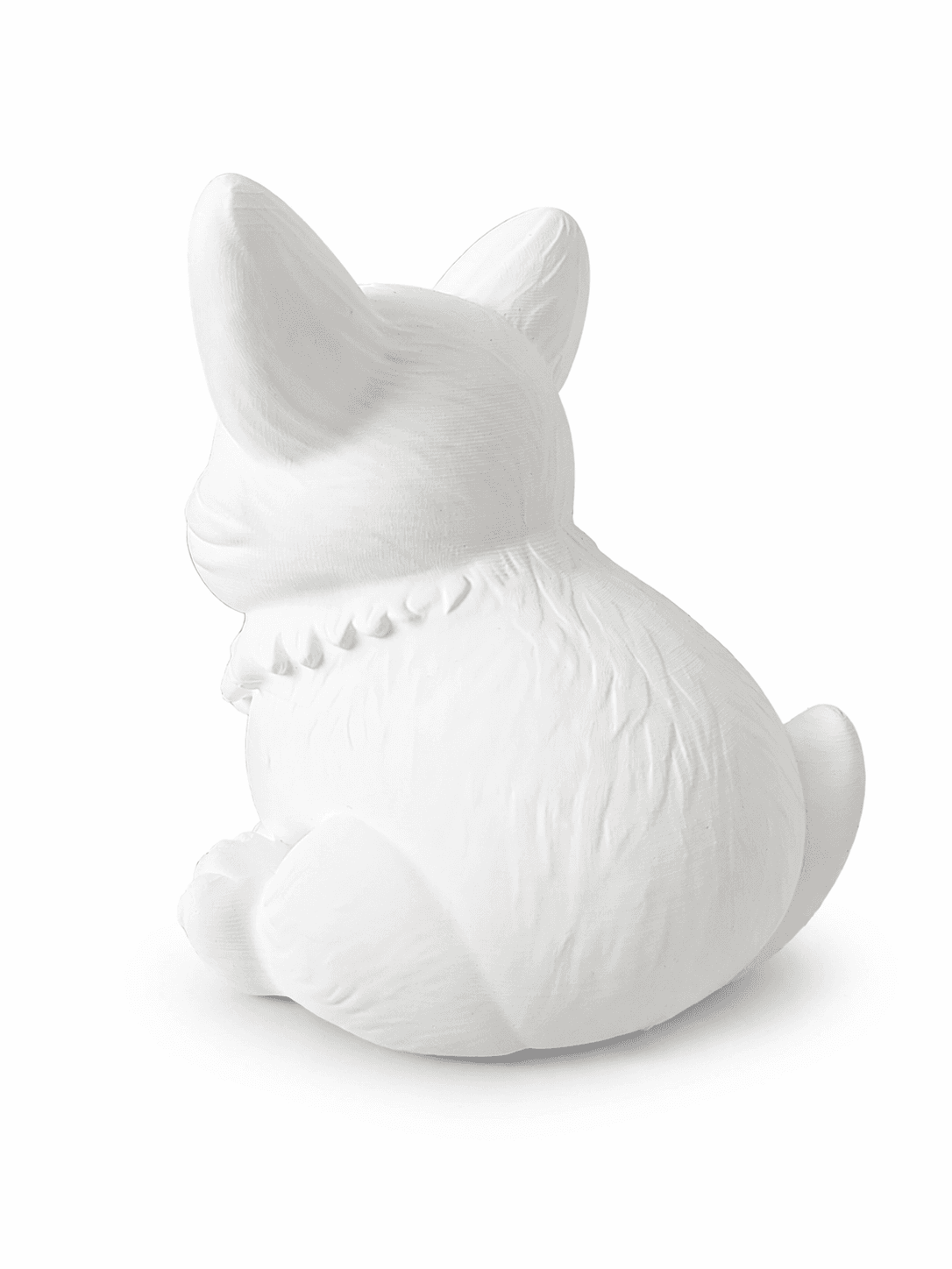 Figurka Corgi 3D do malowania – piesek model DIY dla dzieci i dorosłych